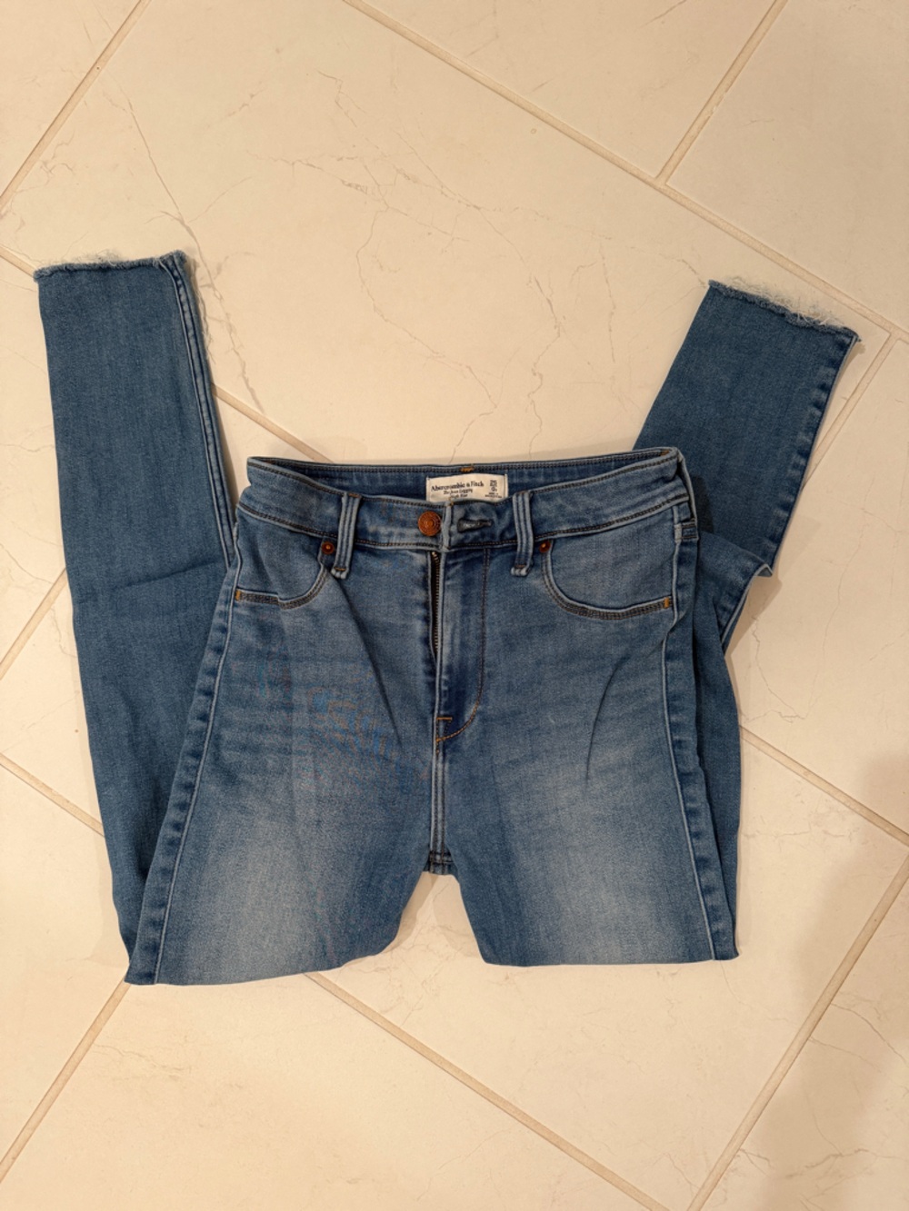 Abercrombie & Fitch High Ride Jean Legging 25 0 Short